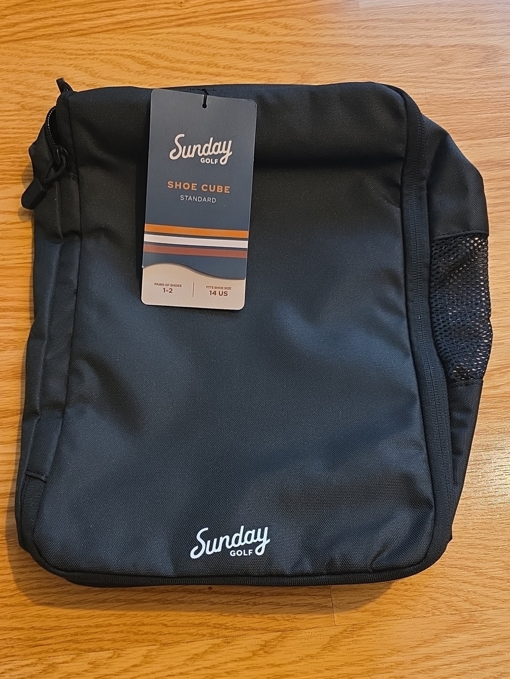 Sunday Golf Black Shoe Cube Travel Organizer